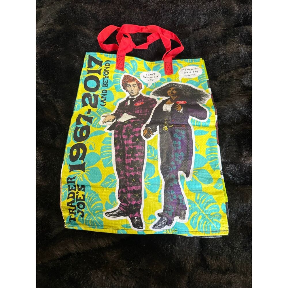 Trader Joe's Exclusive 50th Anniversary Limited Edition Reusable Grocery Eco Bag